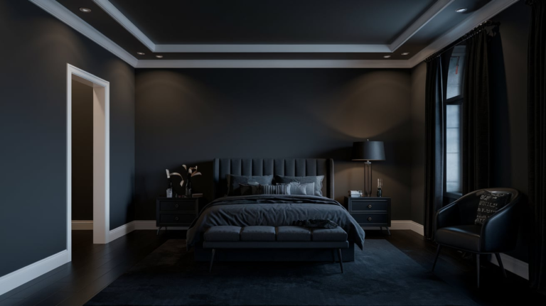 22 Black Bedroom Aesthetic Ideas