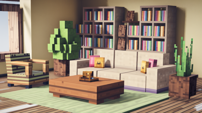 25 Minecraft Living Room Ideas: Build Your Dream Digital Den