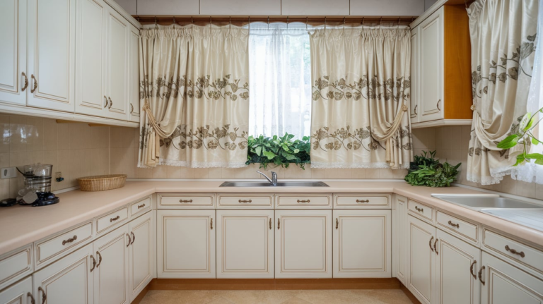 23 Kitchen Curtains Above Sink Ideas