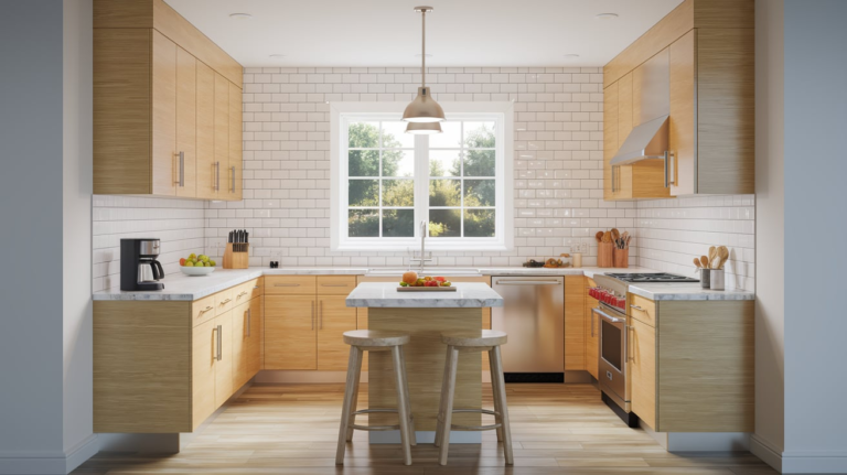 25 Narrow Kitchen Island Ideas